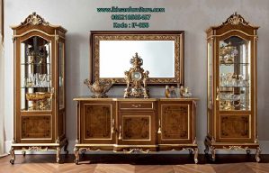 Bufet Tv Jati Mewah Terbaru