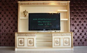 Bufet Tv Klasik Mewah Elegan Terbaru