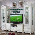 Bufet Tv Lemari Hias Mewah Klasik Terbaru