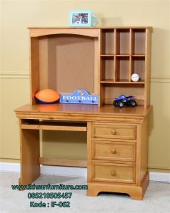 Meja Belajar Jati Murah Minimalis