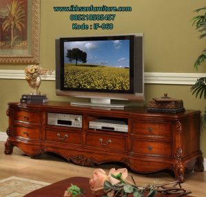 Model Bufet Tv Jati Minimalis Modern