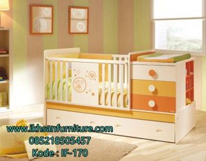 Box Bayi Kayu Multifungsi Terbaru Modern