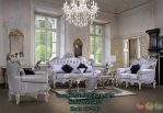 Kursi Tamu Sofa Silver Luxury Classic