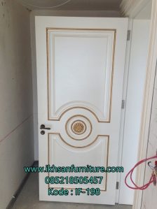 Kusen Pintu Murah Minimalis Putih Elegan