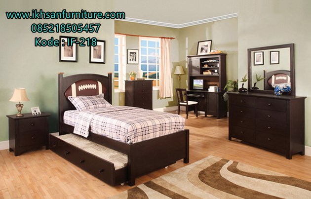 Set Tempat Tidur Sorong Murah