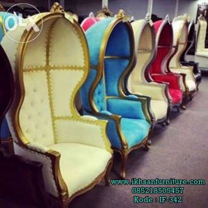 Kursi Kerudung Kayu Jati Murah