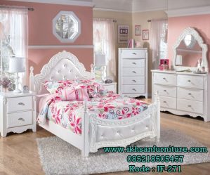 Set Kamar Tidur Anak Perempuan Modern Klasik