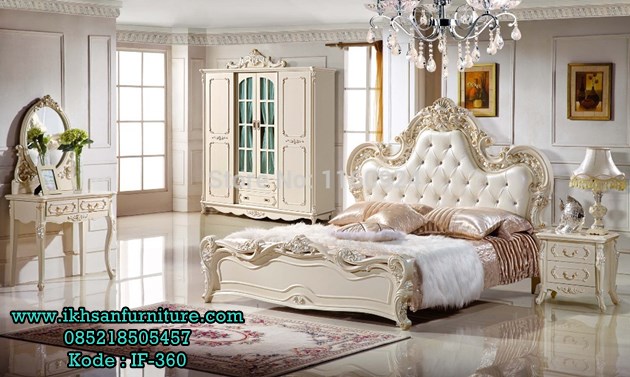 Set Kamar Tidur Ukir Mewah Romantic