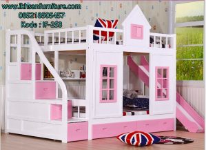 Tempat Tidur Kastil Anak Laki-laki