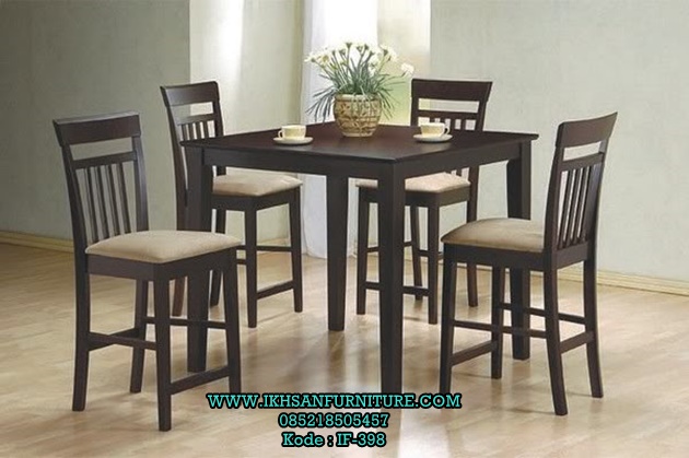 Meja Makan 4 Kursi Murah Modern