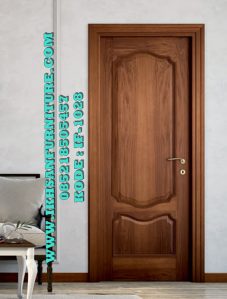 Pintu Kamar Kayu Jati Minimalis Modern